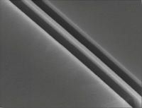 NanoCD line width standard